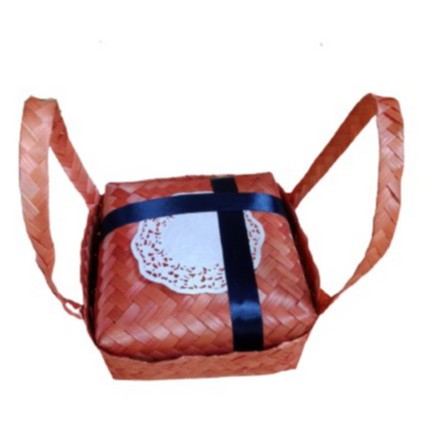 

READY STOK SEPASANG Natural BESEK JINJING-besek cangking-besek gagang-tas besek-tas snack-besek