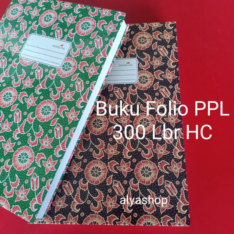 Buku Tulis Folio 300 Lembar Paperline Hard Cover