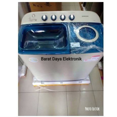 SAMSUNG Mesin Cuci 2 Tabung 7.5KG WT75H3210MB/SE