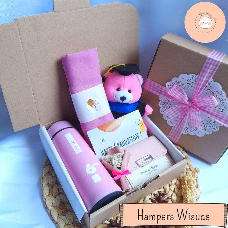 READY - HAMPERS WISUDA KADO KELULUSAN CEWEK MURAH