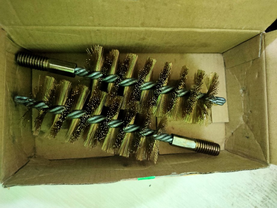 Sikat Pipa Kawat Kuningan 2 50mm Tube Brush Brass Ttb-20 / Ttb20 Union Brush Murah Meriah
