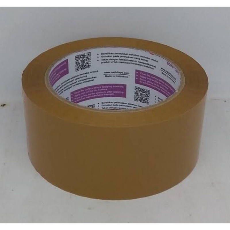 

Isolasi Lakban Coklat NACHI TAPE 48x100 mm Tebal