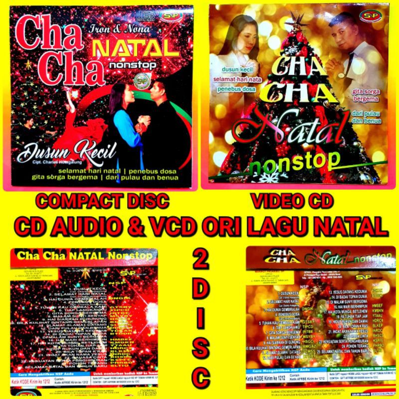 KASET AUDIO MUSIK KUMPULAN LAGU NATAL NONSTOP