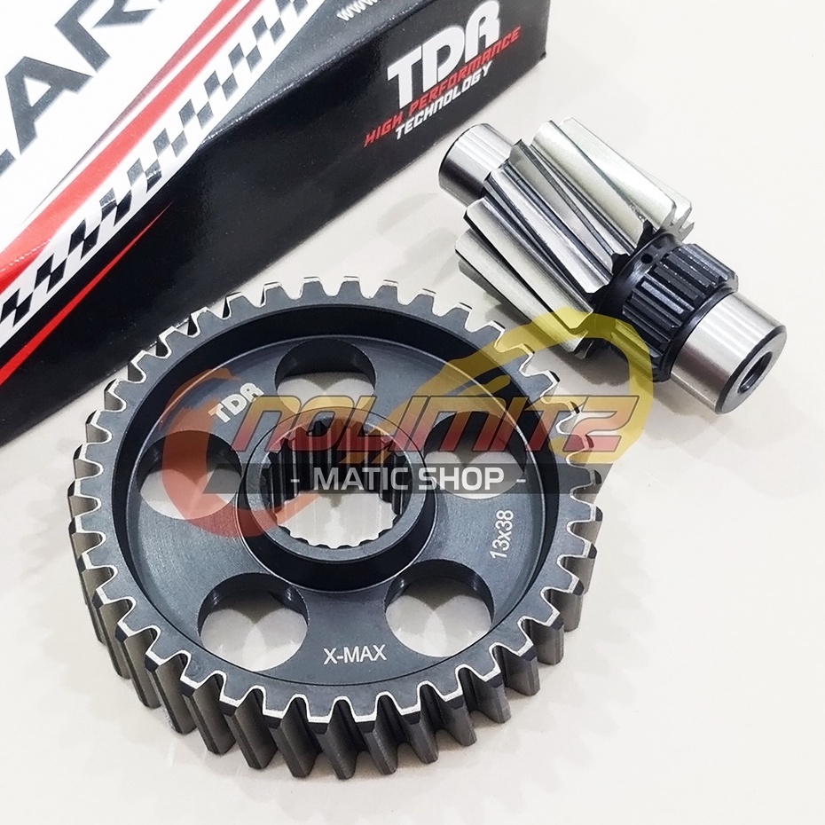 Gear Ratio TDR Racing 13 T x 38 T Set Yamaha XMAX 250