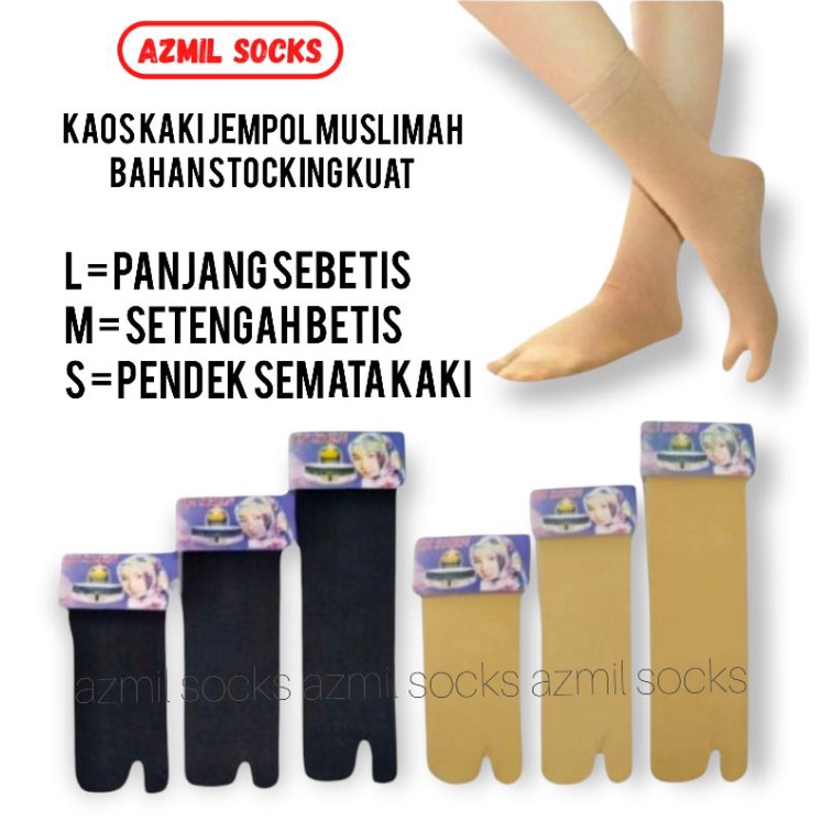 Kaos Kaki Jempol Bahan Stoking Dewasa