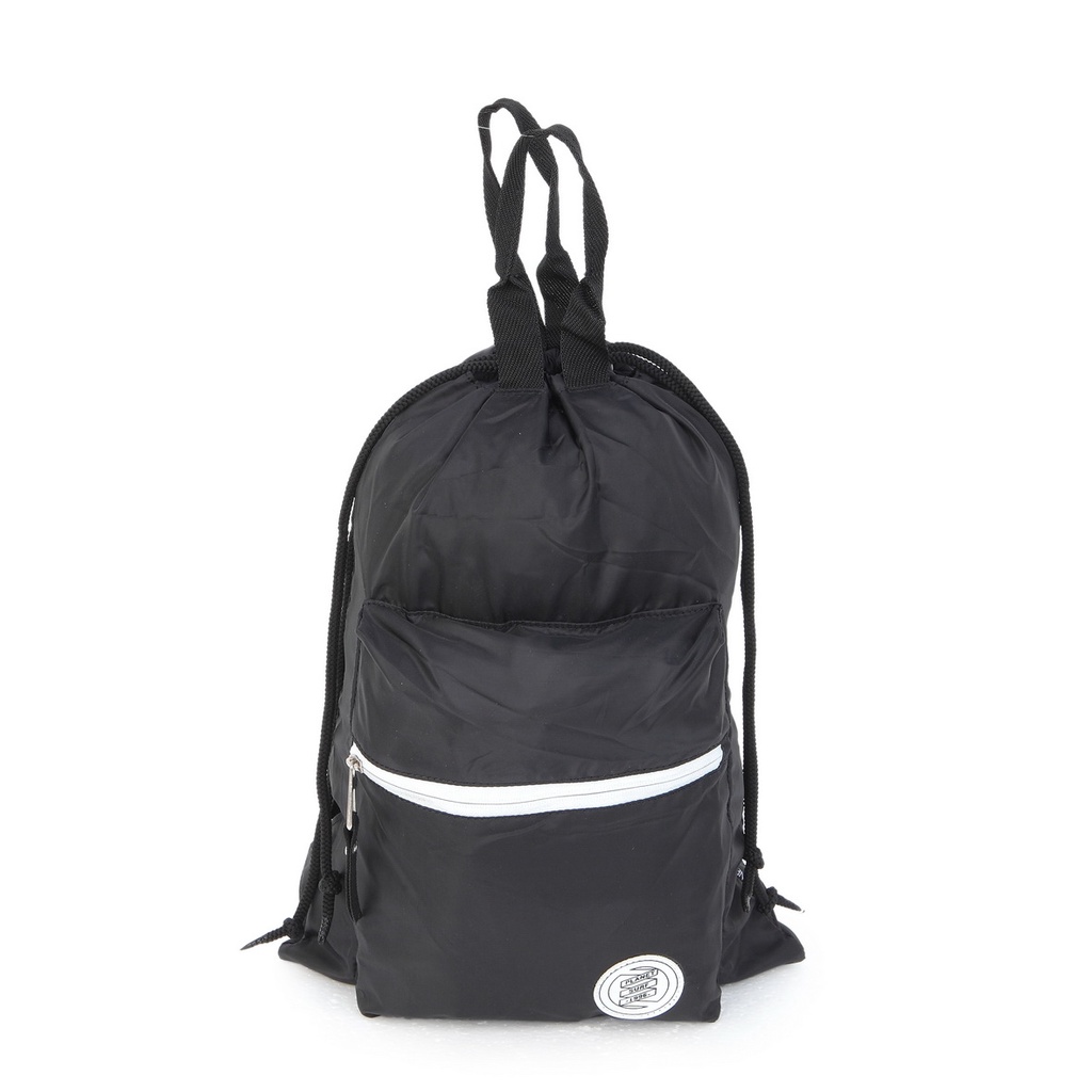 Tas Ransel Backpack Tas Punggung Pria Wanita 100% ORIGINAL Planet Surf FREEZY Black - Harga Murah