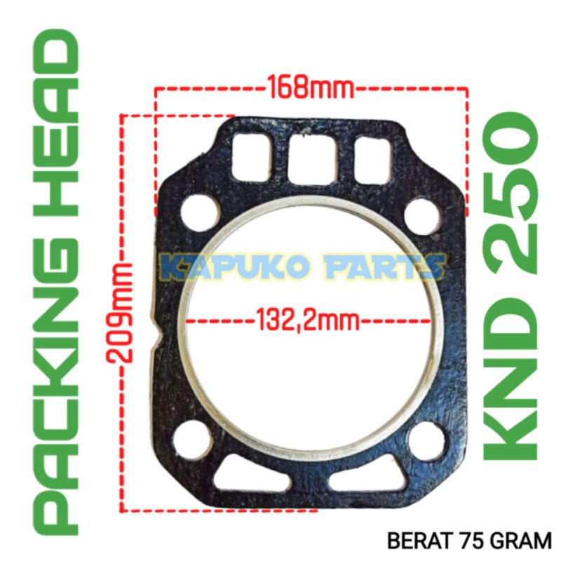 KND 250 PACKING HEAD UNTUK MESIN DIESEL KUBOTA