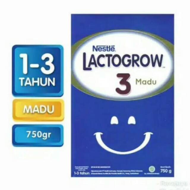 

Lactogrow 3 Rasa Madu 750gr