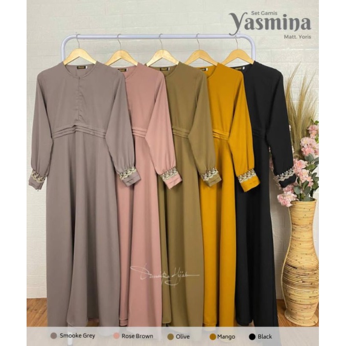 YASMINA GAMIS SET by DAMAIRA HIJAB❤️