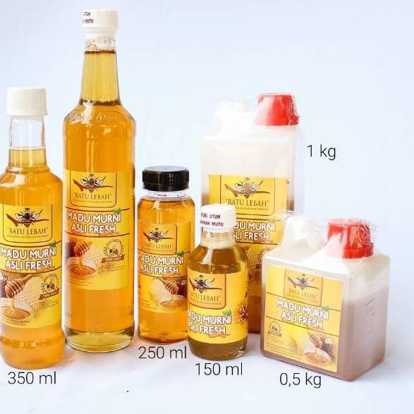 

HOT Madu Murni Asli 1 kg Madu Mentah Raw Honey Fresh Natural Multiflora Ratu Lebah GGI4