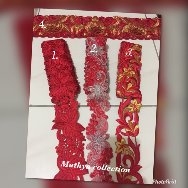 Renda Bordir Meteran