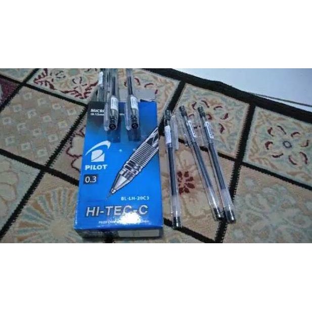

<RaP✮> Bolpoin pilot hitec-c 0.3 ( 1 biji pulpen) /Super.promo