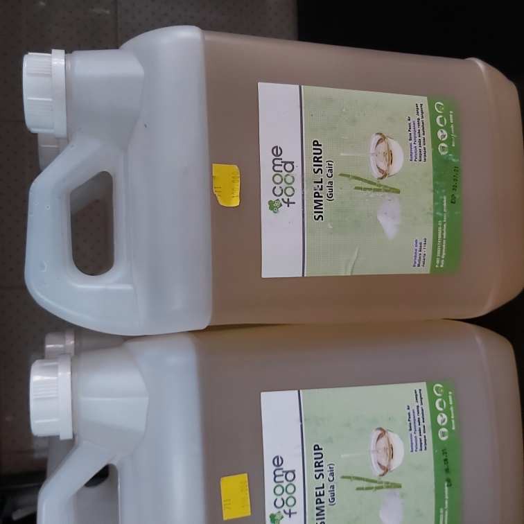 

Gula cair simpel syrup comefood