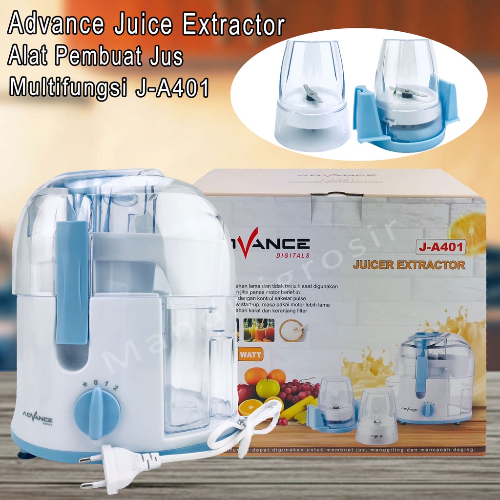 Juice Extractor * Advance * Alat Pembuat Jus * Multifungsi J-A401