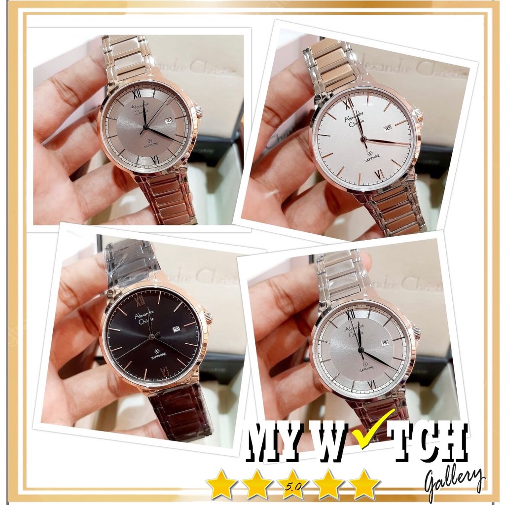 Jam Tangan Alexandre Christie / Alexander Pria AC 8537 MD Original Diameter 4,1 cm