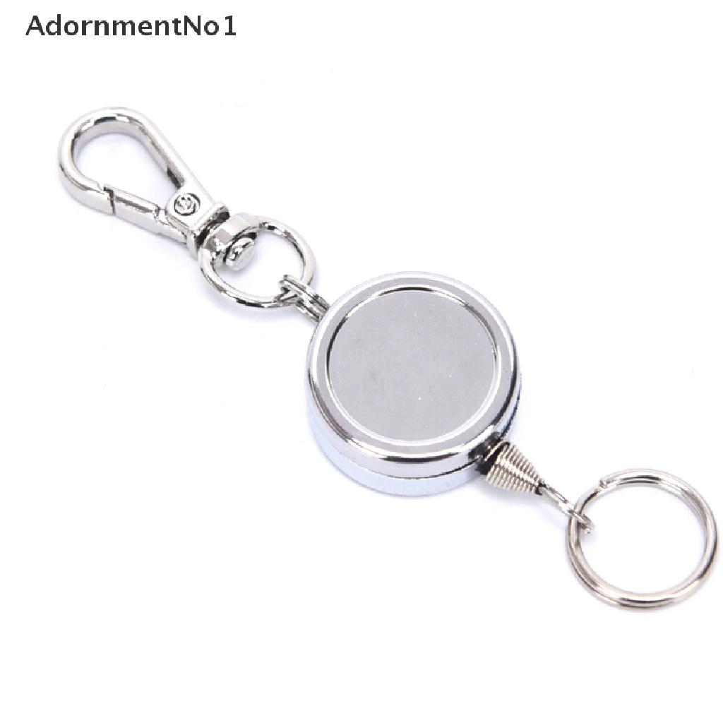 (AdornmentNo1) Gantungan Kunci Carabiner Retractable