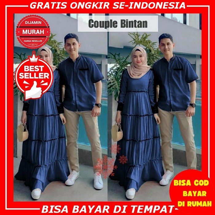 Sarimbit Nibras Terbaru 2022 Sarimbit Keluarga 2022 Nibras Couple Pasangan Baju Gamis Muslim Lebaran