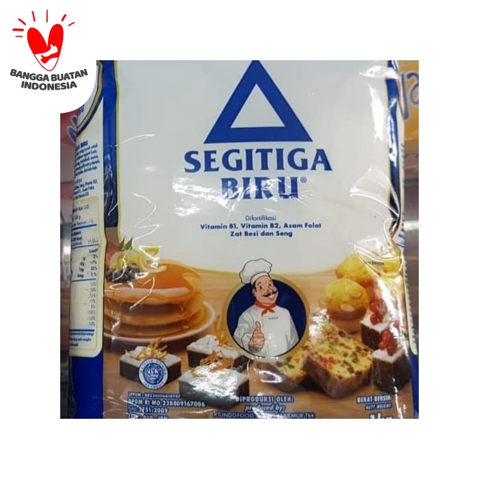 

gtg2011bb Tepung Segitiga Biru Premium 1Kg Da01D100