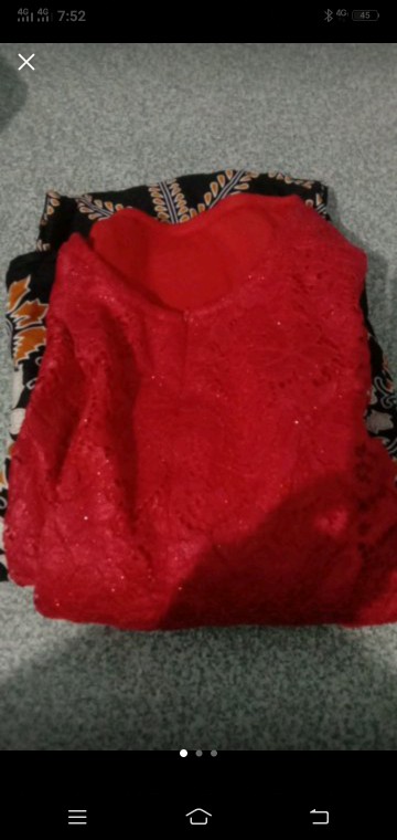 [new Arival] Wou Batik Couple Ayusita Ruffle Batik Couple Ori Ndoro Jowi Dnt Garansi Termurah Bg094