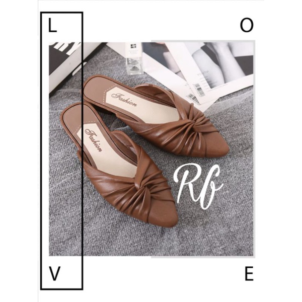 Sepatu Flat Jelly Shoes Wanita Laura Import Terbaru RF