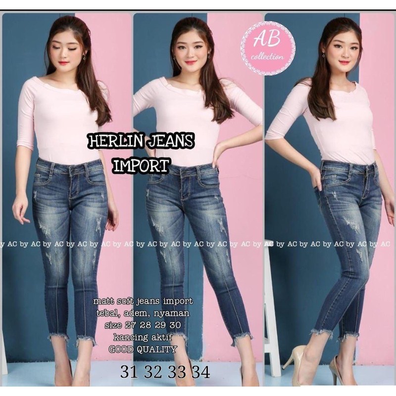 HERLIN JEANS IMPORT AB / CELANA DOMINANT / CELANA JEANS CEWEK IMPORT