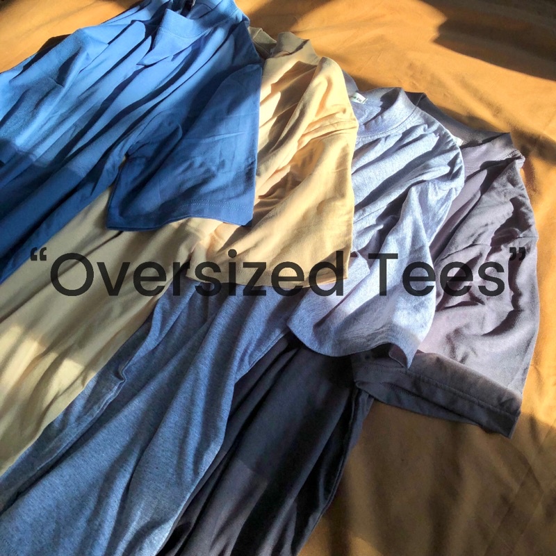 Oversized Tees | with CottonBamboo