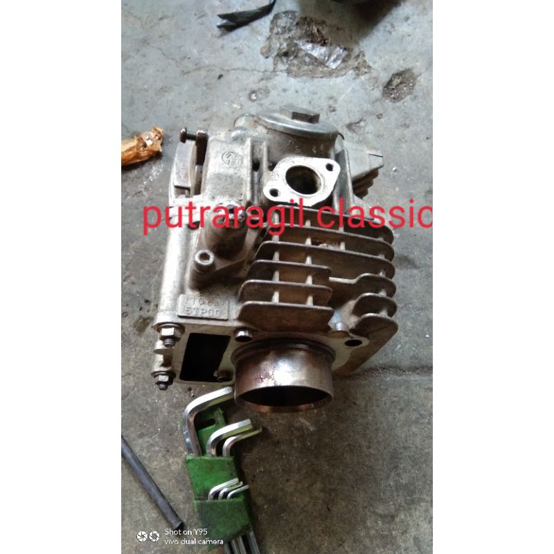 BURING KOP BLOCK KOP CYLINDER HEAD BURING KOP YAMAHA JUPITER Z 5TP VEGA R NEW ORIGINAL