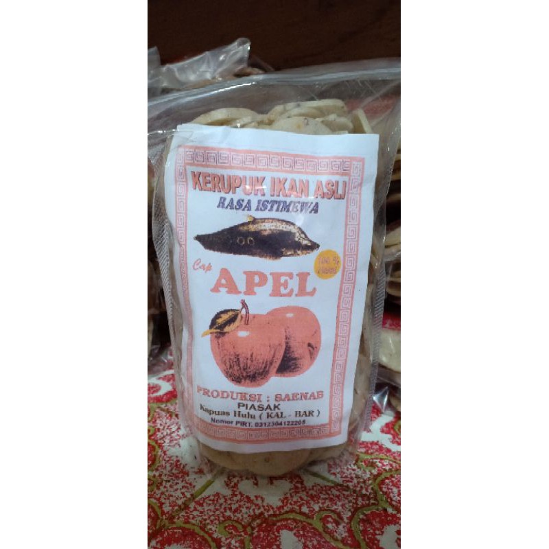 

kerupuk ikan cap apel