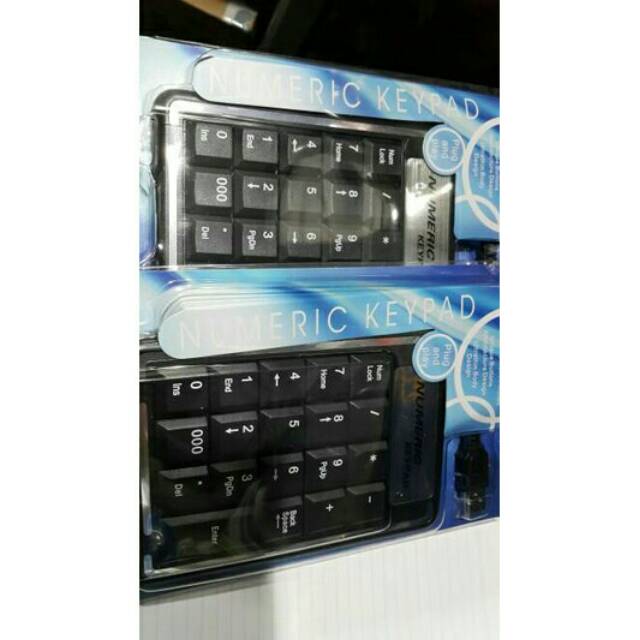 Numeric keypad