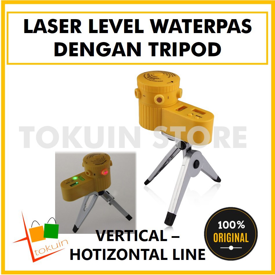 Laser Level Vertical Horizontal Line Leveling Siku Waterpass Tripod