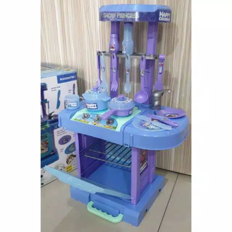 Mainan Happy Cooking Kitchen Set - Kompor Koper Masak Masakan Anak