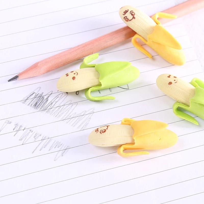 2pcs Penghapus Karet Mini Portable Kualitas Tinggi Mudah Dihapus Untuk Stationery Kantor