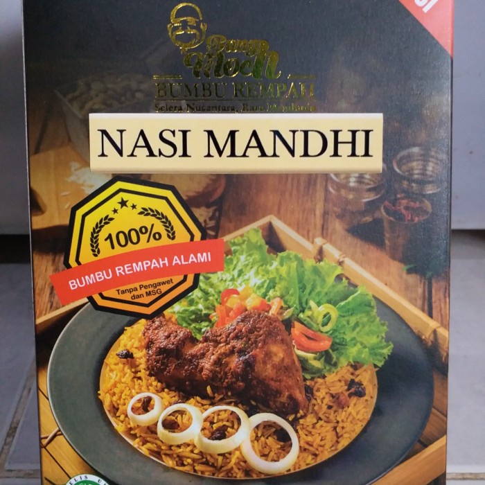 

540ffiepp Bumbu Nasi Mandhi Dengan Beras Basmati 244Q40112