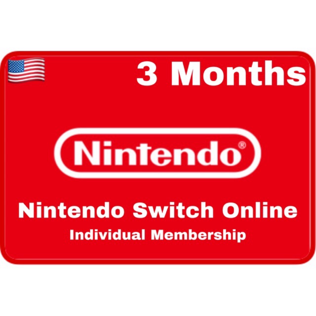 nintendo switch online gift cards