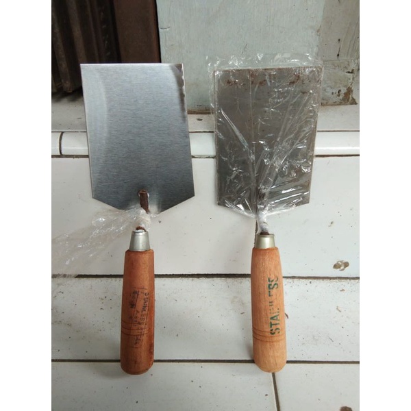 Cetok Sekop Tukang Kotak Bahan Stainless