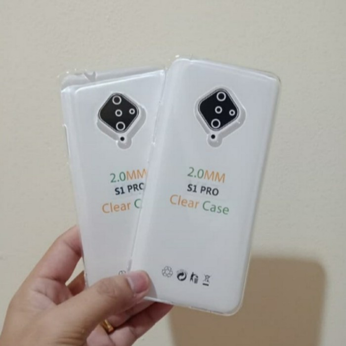 0RI Softcase Clear Case Sillikon Kondom Case Bening Casing Vivo S1 Pro