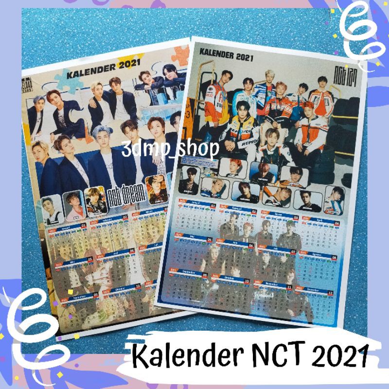 Kalender 2021 NCT2020 NCTU NCT DREAM NCTDREAM NCT127