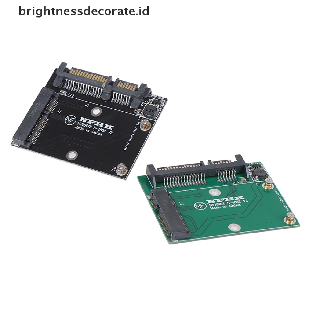 [birth] MSATA SSD To 2.5'' SATA 6.0gps Adapter Converter Card Module Board [ID]