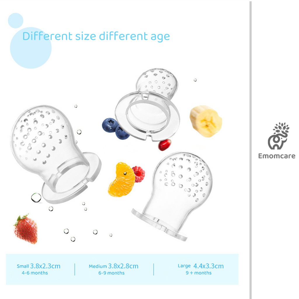 Banyak ukuran Empeng Buah Sayuran Bayi Lucu Dot Bayi  Baby Fruit  Food Feeder-2