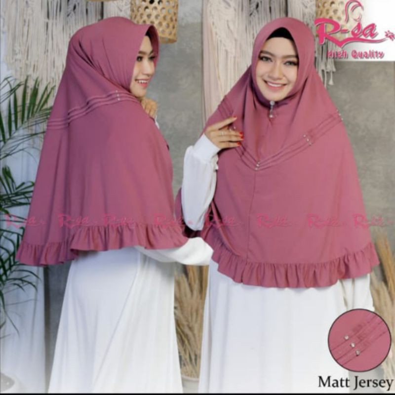 jilbab instan lis 3 by R-sa hijab ORI