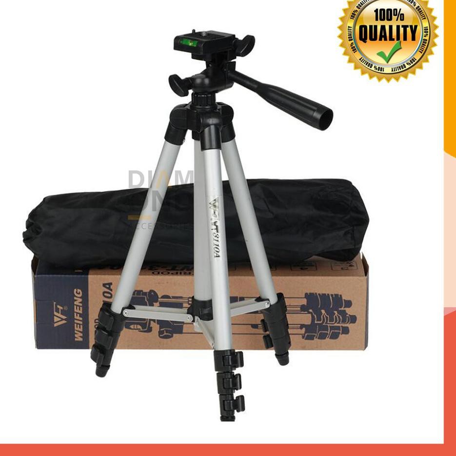 ❆ [KIRIM CEPAT] TRIPOD WEIFENG WT3110A - TRIPOD UNTUK HP DAN KAMERA TERBAIK ➱