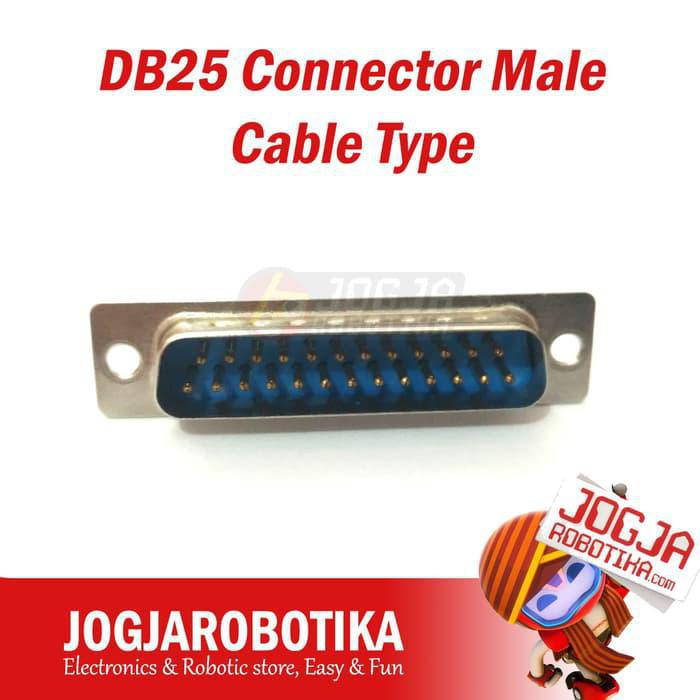DB25 Connector Male Cable Type