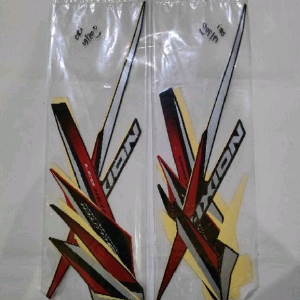 STRIPING LIST STIKER VIXION ALL NEW TAHUN 2019 VIXION R 2019 merah