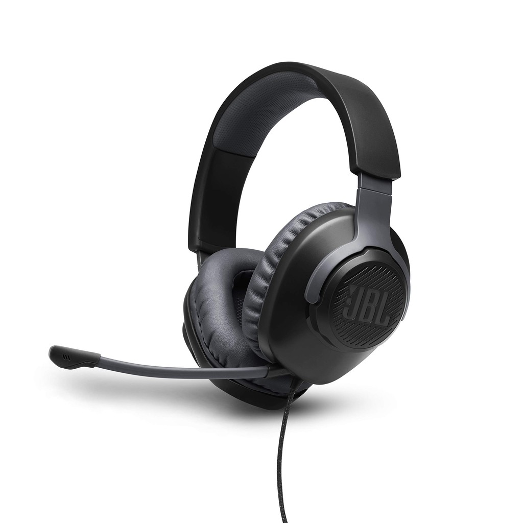 JBL Quantum 100 / Q100 Wired Over Ear Gaming Headset Headphone Resmi