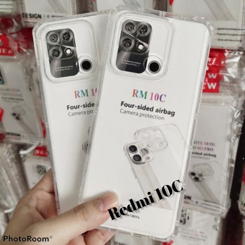 MD Case bening TPU Redmi 10C Hard case terbaru /slikon Bening Redmi 10C