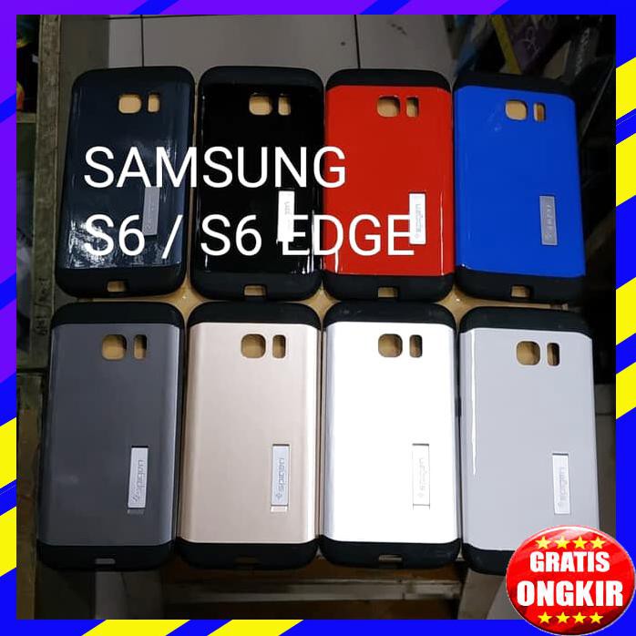 ACC HP HARD CASE SAMSUNG S6 S6 EDGE SPIGEN SLIM ARMOR SOFTCASE S6 EDGE