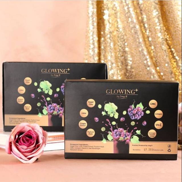 DRA Glowing+ By JengR varian anggur