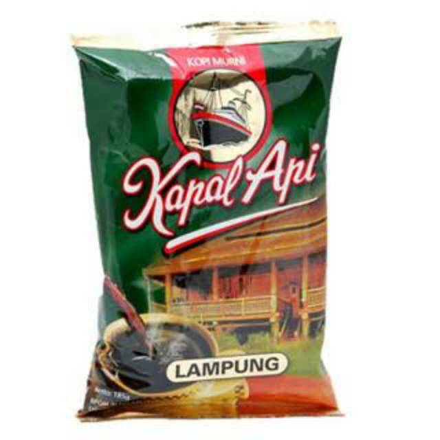 

Kopi kapal api lampung 185gr