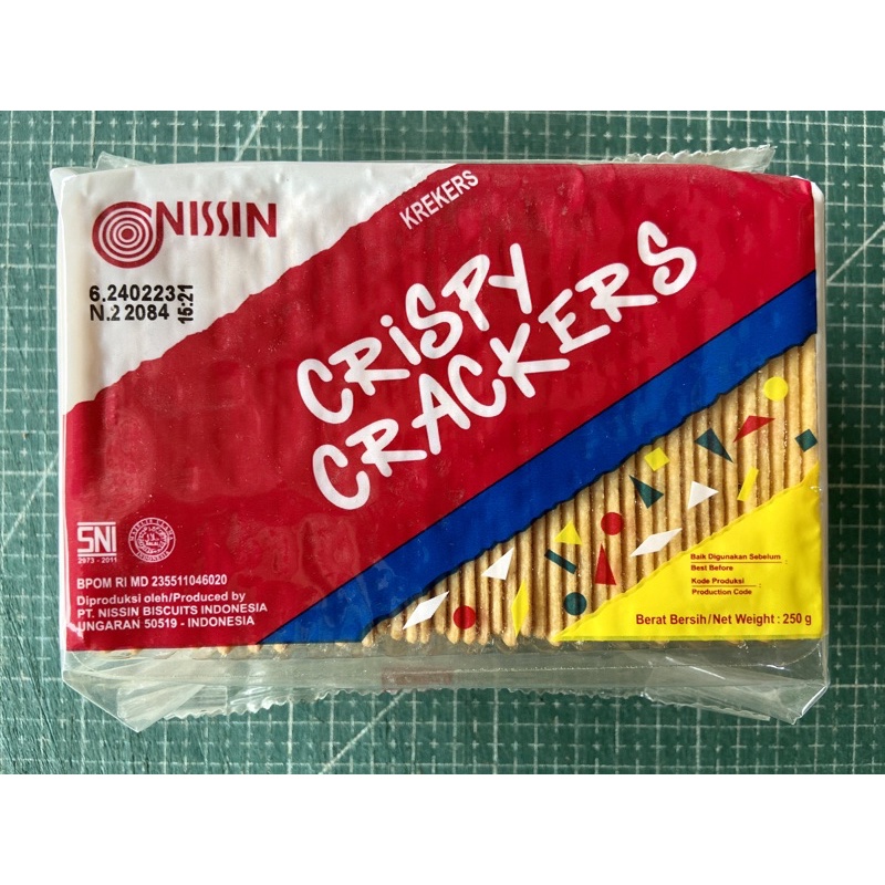 

Krekers NISSIN CRISPY CRACKERS 250 GR