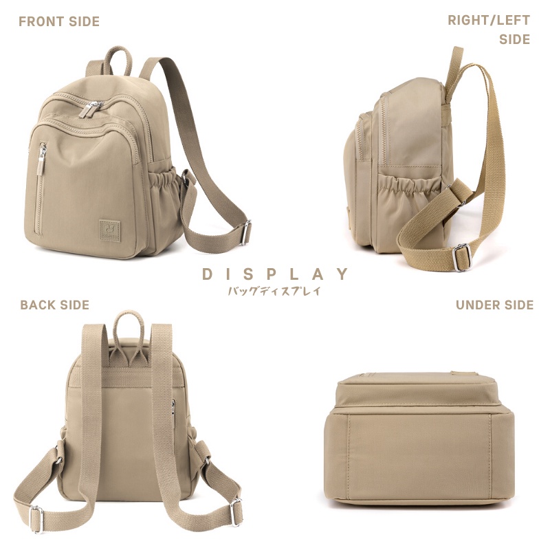 Tas Ransel Wanita COLORFUL FOX 0482 Backpack Wanita Remaja Tas Anti Air WATCHKITE WKOS
